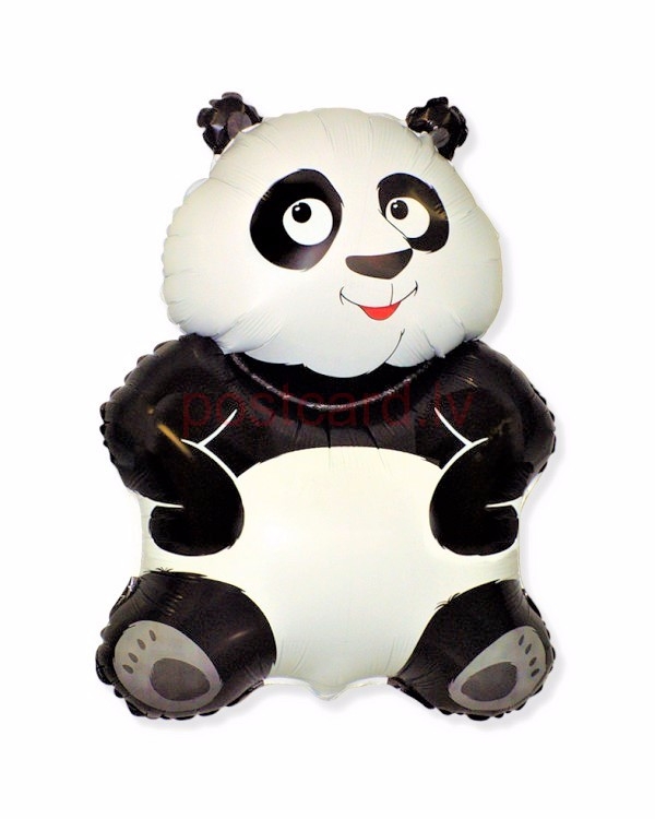 PANDA ФОЛЬГА ВОЗДУШНЫЙ ШАР 50 CM