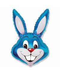 BLUE RABBIT ФОЛЬГА ВОЗДУШНЫЙ ШАР 90 CM