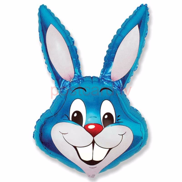 BLUE RABBIT ФОЛЬГА ВОЗДУШНЫЙ ШАР 90 CM