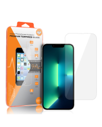 Tempered Glass Orange for IPHONE 16 PLUS