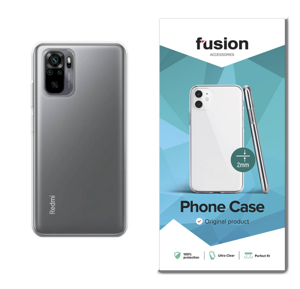 Fusion ultra clear series 2 mm силиконовый чехол для Apple iPhone 13 Pro прозрачный (EU Blister)