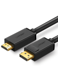 Ugreen Uni-directional DisplayPort to HDMI cable 4K 30 Hz 32 AWG 1,5 m (DP101 10239)