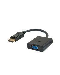 Savio CL-90 DisplayPort на VGA Видео Адаптер / 10bit / 162 mhz / 1080p