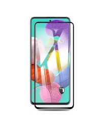 Fusion Full Glue 5D Tempered Glass Защитное стекло для экрана Samsung A515 Galaxy A51 Черное