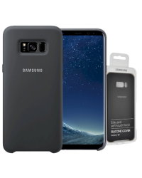 Samsung EF-PG955TSEGWW Silicone Cover Оригинальный чехол для Samsung G955 Galaxy S8 Plus Черный