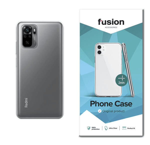 Fusion ultra clear series 2 mm силиконовый чехол для Apple iPhone 13 прозрачный (EU Blister)