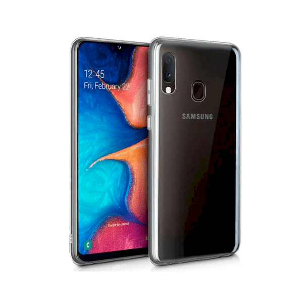 GoodBuy ultra 0.3 mm прочный силиконовый чехол для Samsung A202 Galaxy A20e прозрачный