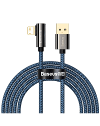 Cable USB to Lightning Baseus Legend Series, 2.4A, 2m (blue)