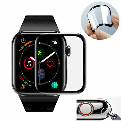 Fusion ceramic glass 9D защитное стекло для экрана Apple Watch 1 / 2 / 3 38mm черное