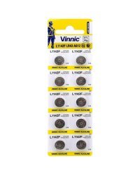 Vinnic AG12 / LR43 / SR43W / 186 / GP86A / 386 / Alkaline 1.5V Батарея (10шт.)