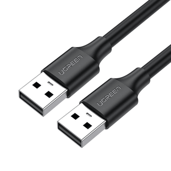 USB 2.0 M-M UGREEN cable US102, 1.5m (black)