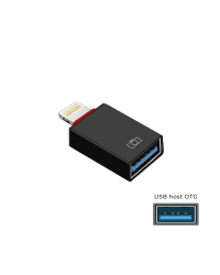 Адаптер Goodbuy OTG USB -> Lightning черный