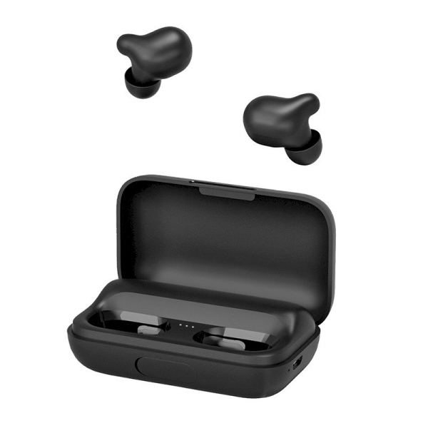 Haylou T15 Airpods Bluetooth 5.0 наушники с микрофоном (MMEF2ZM/A) черные