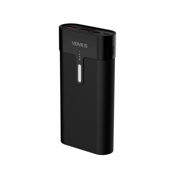 Vidvie PB04 Power Bank Ultra Aluminium 20000 mAh Портативный аккумулятор LED / USB 2.1A черный