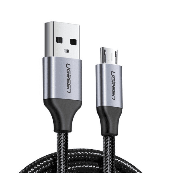 UGREEN micro USB Cable QC 3.0 2.4A 1.5m (Black)