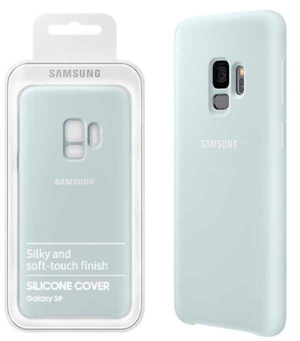 Samsung EF-PG960TLEGWW Silicone Cover Оригинальный чехол для Samsung G960 Galaxy S9 Ментоловый