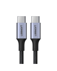 Ugreen USB Type C - USB Type C charging data cable Power Delivery 100W Quick Charge FCP 5A 3m gray (90120 US316)