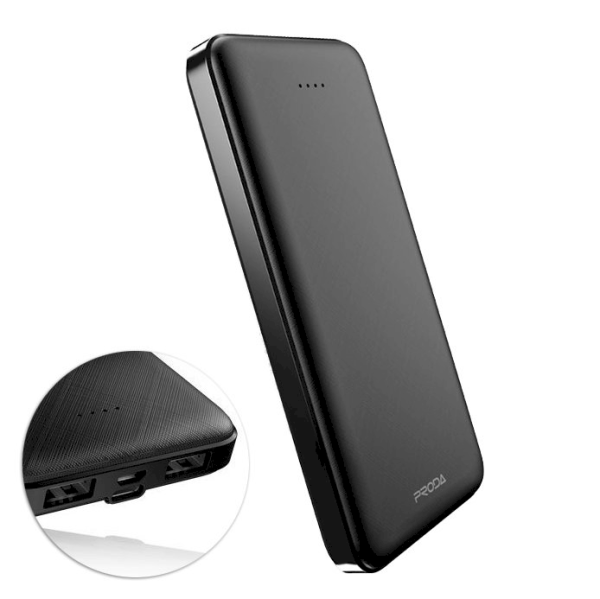 Proda PD-P39 Hujon Series Power Bank Портативный аккумулятор 10000 mAh / 2.1A Черный