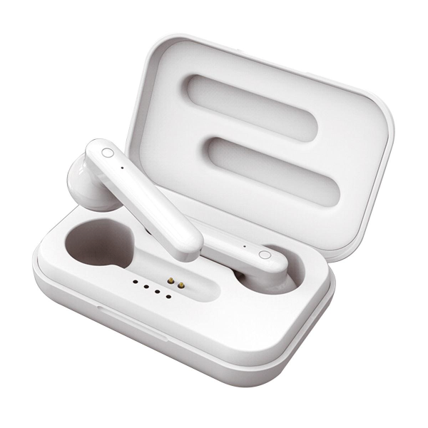 Platinet PM1040W Airpods Bluetooth 5.0 Стерео Гарнитура с Микрофоном (MMEF2ZM/A) Белая