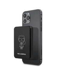 Karl Lagerfeld Powerbank 3000mAh MagSafe, black (KLPBMSOIBK)