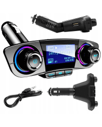 Goodbuy UFO автомобильный fm передатчик 2.1A | usb flash | sd | bluetooth 5.0 черный