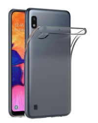 Fusion Ultra Back Case 0.3 mm Прочный Силиконовый чехол для Samsung A105 Galaxy A10 / Galaxy M105 M10 Прозрачный