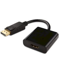 Fusion Адаптер для Преобразования сигнала DisplayPort на HDMI Черный