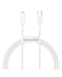 Baseus Superior CATLYS-A02 USB-C -> Lightning провод для зарядки 20W / PD / 100 cm белый