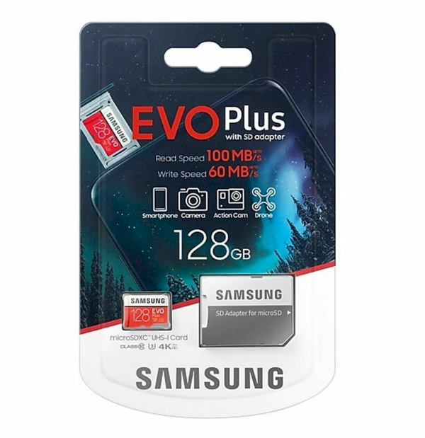 Samsung MB-MC128HA/EU EVOPLUS MicroSD 128GB + Adapter