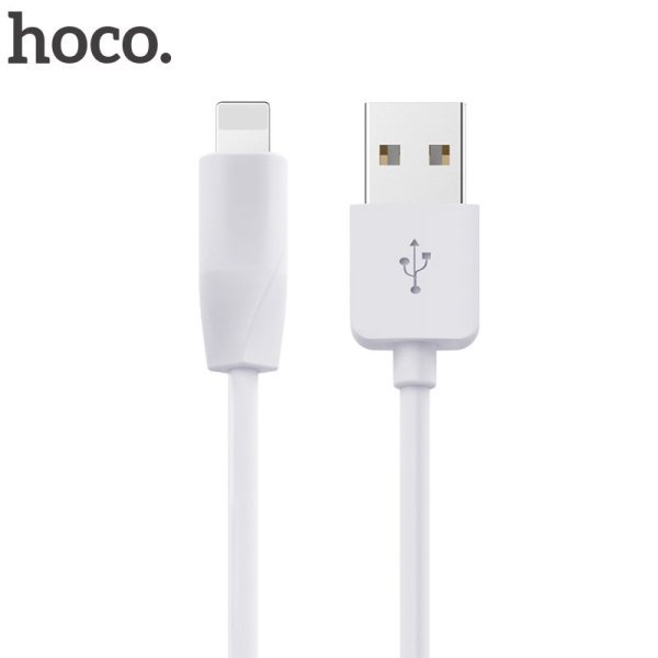 Hoco Premium Rapid Charging X1 Прочный Lightning на USB Кабель данных и заряда 1m (MD818) Белый