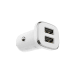 Borofone Car charger BZ12 Lasting Power - 2xUSB - 2,4A white