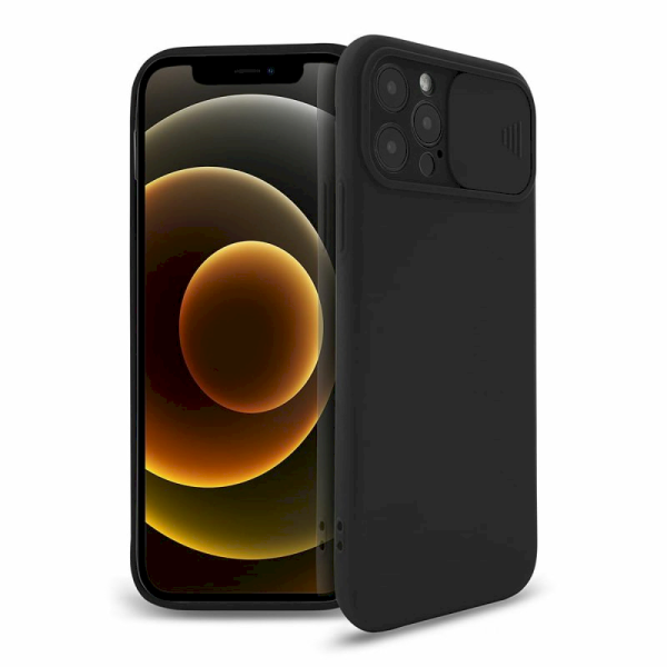 Fusion Camera Protect силиконовый чехол для Apple iPhone 13 черный