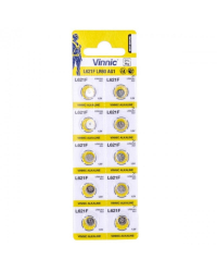 Vinnic AG1 / LR60 / SR621W / 164 / GP64A / 364 / Alkaline 1.5V Батарея (10шт.)