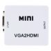 Fusion конвертер видеосигнала VGA в HDMI (+ Audio) Белый