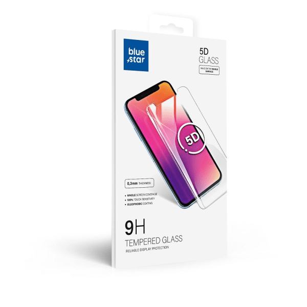 Blue Star 5D защитное стекло для экрана Samsung S918 Galaxy S23 Ultra черное