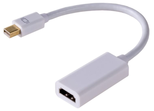 Fusion Адаптер mini DisplayPort на HDMI белый