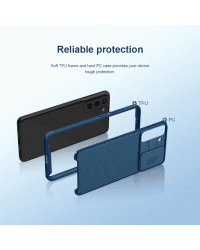 Nillkin CamShield Pro Hard Case for Samsung Galaxy S21 FE Black