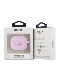 GUA3LSC4EU Guess 4G Charm Силиконовый чехол для наушников Apple Airpods 3 фиолетовый