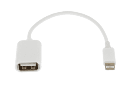 Адаптер Goodbuy OTG USB 2.0 -> Lightning белый