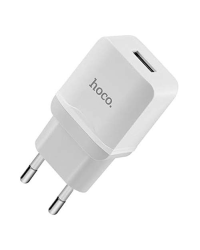 Hoco Premium Smart C22A Универсальное 2.4A зарядное устройство USB Белый