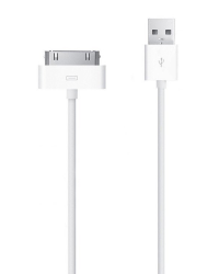 Fusion Дата & Зарядка USB Кабель для Apple iPhone 4 4S / iPad 2 3 (MA591) Белый