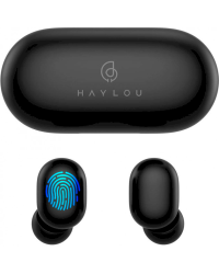 Haylou GT1 PLUS Airpods Bluetooth 5.0 наушники с микрофоном (MMEF2ZM/A) черные