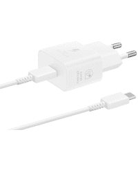 Samsung EP-T2510XWEGEU 25W зарядное устройство 25W + USB-C провод 1М белое