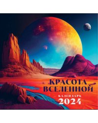 Красота Вселенной. Календарь настенный на 2024 год (300х300 мм)