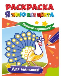 РАСКРАСКА. Я ЗНАЮ ВСЕ ЦВЕТА. ДЛЯ МАЛЫШЕЙ