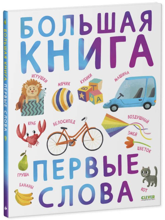 Первые книжки малыша. Большая книга. Первые слова