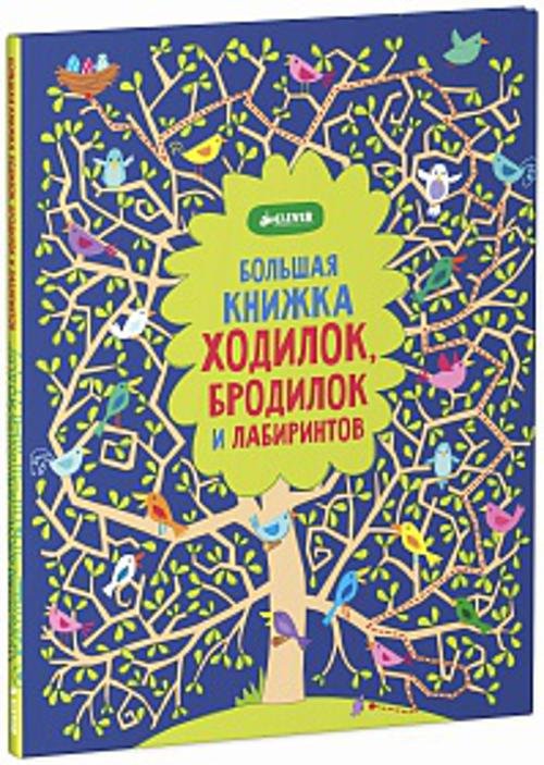 Рисуем и играем. Большая книжка ходилок, бродилок и лабиринтов