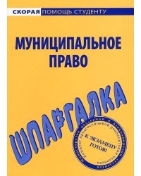 Шпаргалка по муниципальному праву