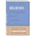 Ежедневник Believer (лазурный). А5, твердый переплет, блинтовое тиснение, полусупер, 224 стр.