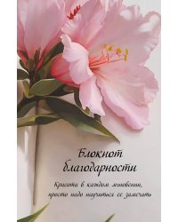 Блокнот благодарности. Красота в каждом мгновении, просто надо научиться ее замечать